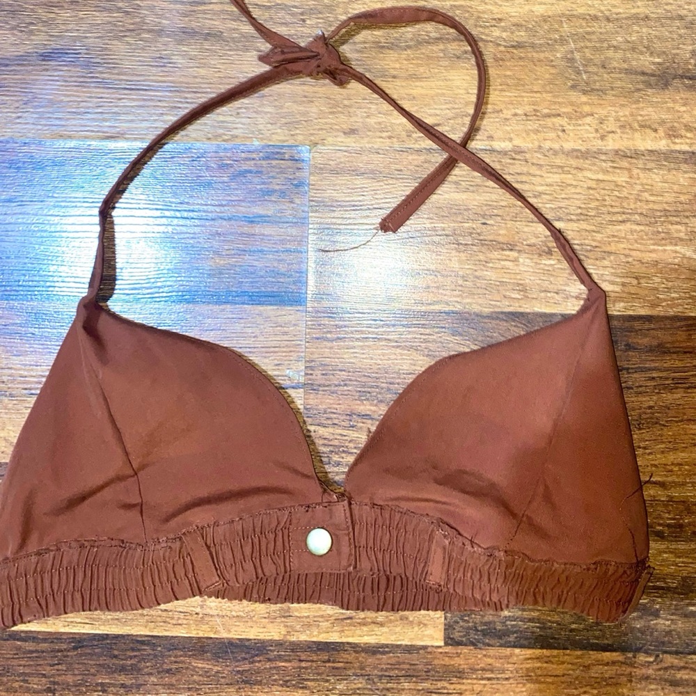 Vintage 70s inspired.Handmade crop top size Medium